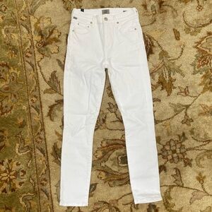 CITIZENS OF HUMANITY White skinny leg jeans